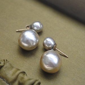 Antique Pearl Earrings
